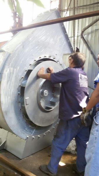 Ventilador centrifugo industrial preço